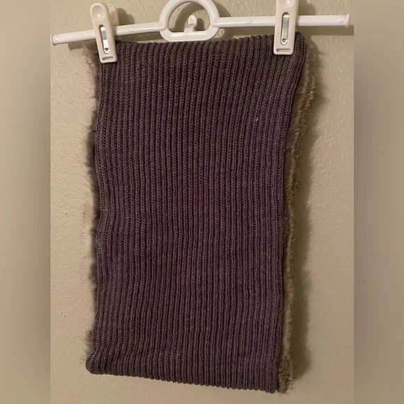 Buji Baja Rabbit Fur Cowl Neck Warmer - Picture 3 of 6